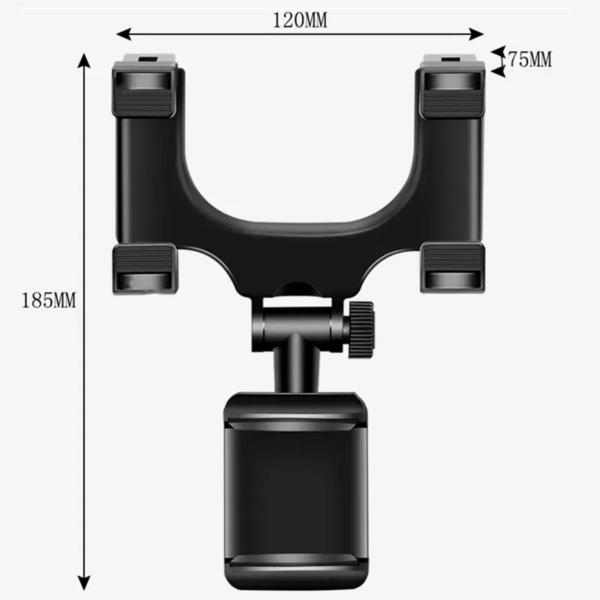 Soporte Para Celular En Espejo Retrovisor De Carro - Imagen 2